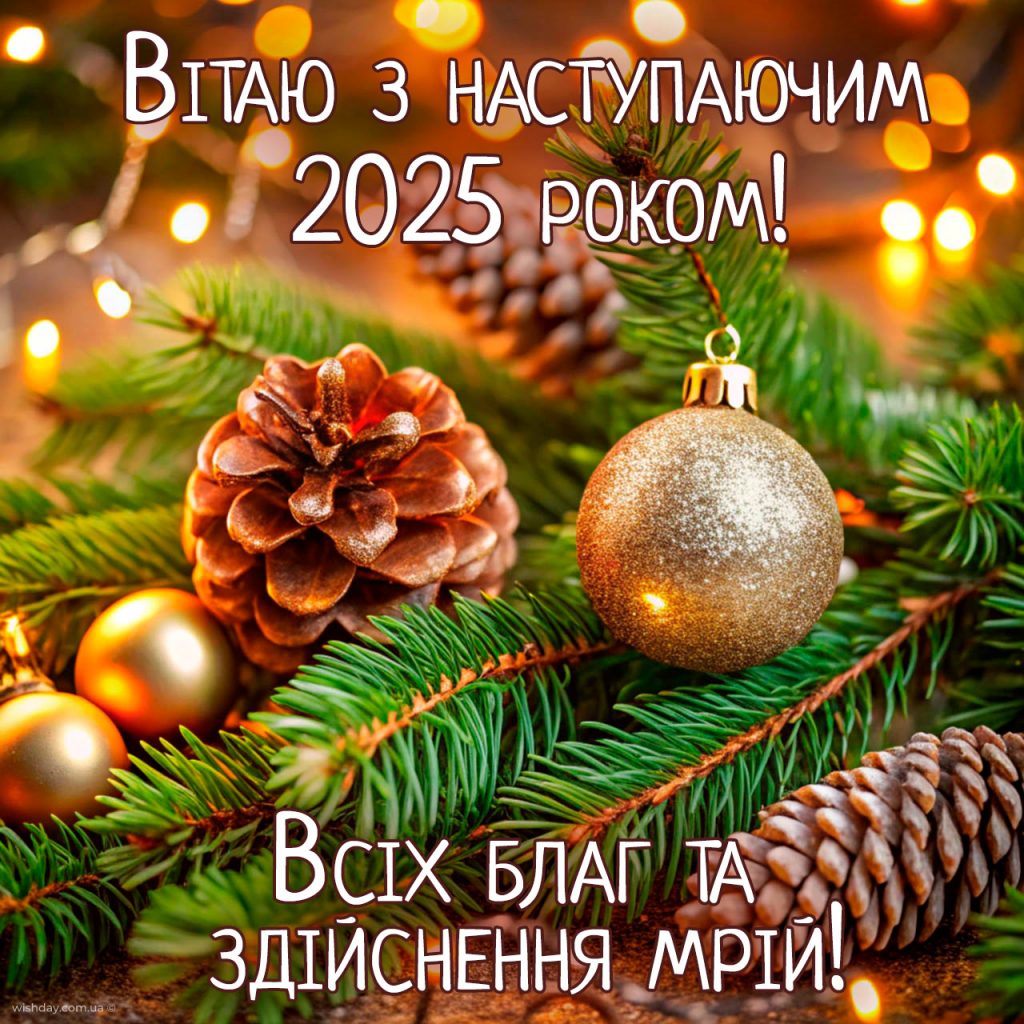 З Новим 2025 роком