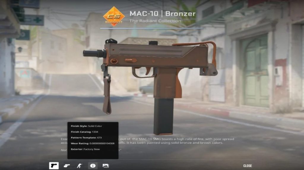 У Counter-Strike 2 продали скін MAC-10 за $45 тисяч